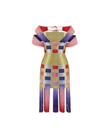 Sculpted Interlace Dress