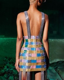 The Laser Interwoven Dress
