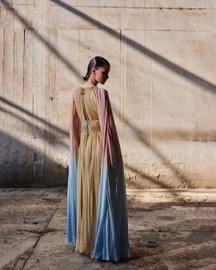The Gold Curvature Dress