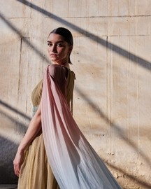 The Gold Curvature Dress