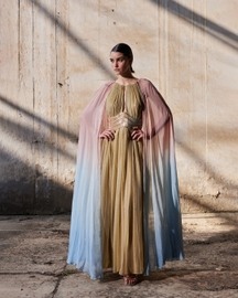 The Gold Curvature Dress