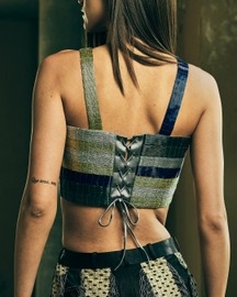 Sculpted Interwoven Bustier