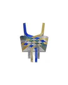 Sculpted Interwoven Bustier