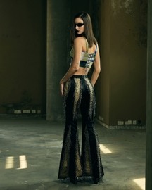 Sculpted Interwoven Bustier