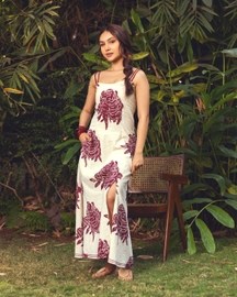 Mid Night Rose Dress