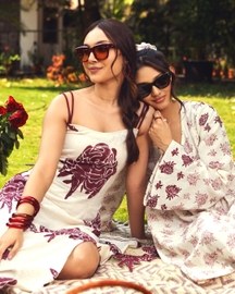 Mid Night Rose Dress
