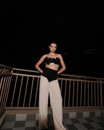 Ferret x Black Pansy Co-ord Set