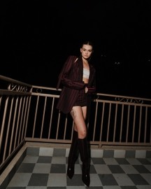 Merlot Blazer Set