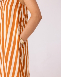 Amaran Striped Midi Dress