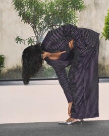 Augerine Gleam Pinstripe Pantsuit