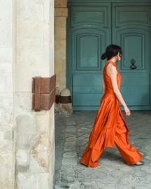 Burnt Orange Cut Out Co-ord