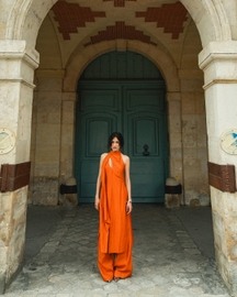 Burnt Orange Cut Out Co-ord