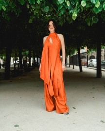 Burnt Orange Cut Out Co-ord