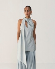 Dusty Blue Cut Out Co-ord