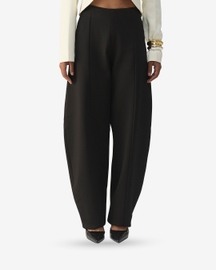 Black Ponte Barrel Pants