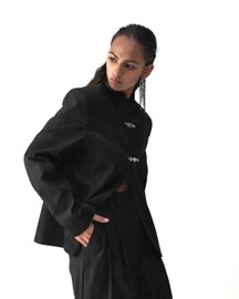 Noir Mandarin Jacket
