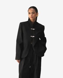 Noir Mandarin Jacket