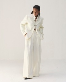 Whisper White Mandarin Jacket