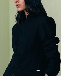 Mandarin Collar Hourglass Blazer