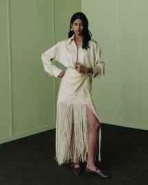 Fringe Detail Skirt