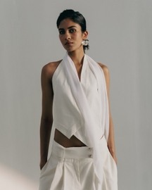 Halter Scarf Waistcoat