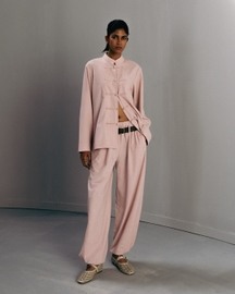 Gathered Hem Balloon Pants