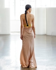 Bare Pink Halter Dress