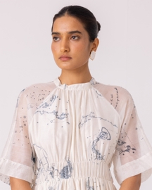 Arha Zodiac Print Handwoven Dress