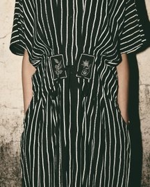 Stripe Midi Dress