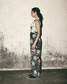 Floral Organza Pant