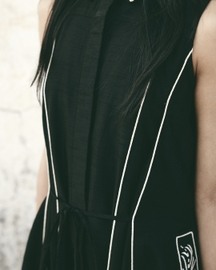 Black Trench Dress