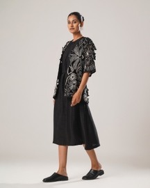 Mj Cutwork Jacket Set