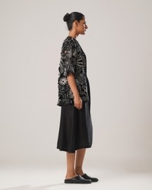 Mj Cutwork Jacket Set