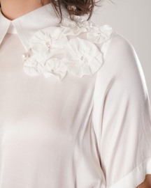 Flow Corset Dress - White