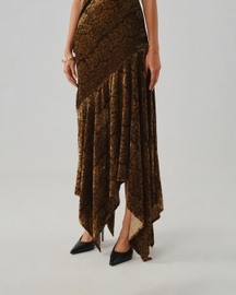 Zarina Velvet Ajrakh Gown