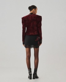 Highland Bloom Ajrakh Jacket