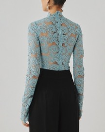 Muse Bodysuit In Sky Blue