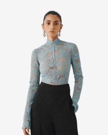 Muse Bodysuit In Sky Blue