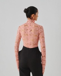 Muse Bodysuit In Blush Pink