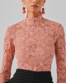 Muse Bodysuit In Blush Pink