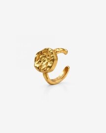 Hammered Gold Ear Cuff (No Piercing)