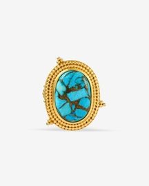Turquoise Emblem Ring
