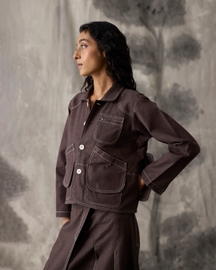 Field Jacket - Linen - Women