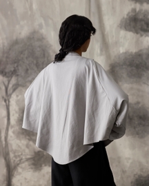 Grey Assymetric Pullover
