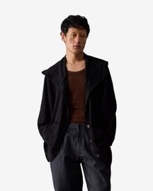 Black Dolman Hoodie - Men