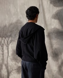 Black Dolman Hoodie - Men