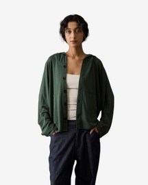 Green Dolman Hoodie - Women