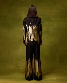 Twilight Gold Straight Trousers