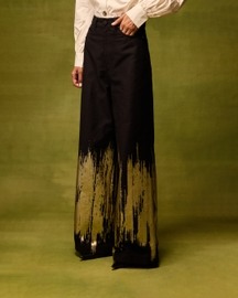 Twilight Gold Straight Trousers