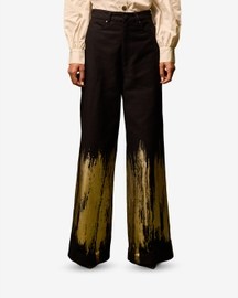Twilight Gold Straight Trousers
